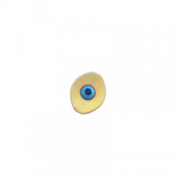 Entrepieza de Plexiacrílico Elefante con Ojo Esmaltado 21x15mm