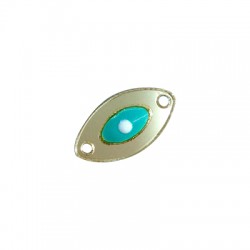 Conector de Plexiacrílico Ojo de Suerte 19x10mm