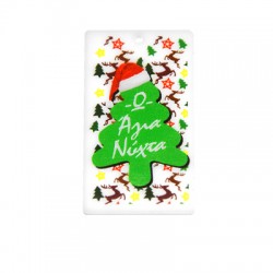 Pendentif en Acrylique Plexi Lucky Tree « Άγια Νύχτα » 70 x 39 mm