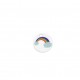 Breloque Ronde Arc-En-Ciel en Acrylique Plexi 20 mm