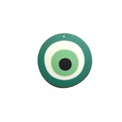 Pendentif rond en Acrylique Plexi 45 mm