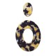 Colgantes de Metacrilato Ovalados 40x50mm+16x24mm (set 2 pcs)