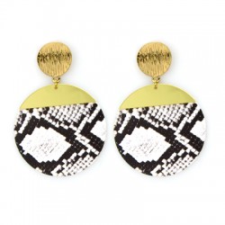 Pendentif en Plexiacrylique peint 50mm