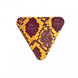 Pendentif Triangle en Acrylique Plexi 50 x 45 mm