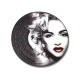 Pendentif en Plexiglas Acrylique Peint Madonna 45 mm