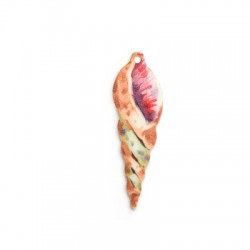 Colgante de Metacrilato Caracola 17x55mm