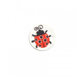 Conector de Metacrilato Redondo Mariquita 20mm