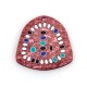 Plexi Acrylic Pendant Irregular 44x43mm