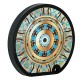 Plexi Acrilico Decorativo Rotondo con Occhio 80x75mm