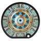 Plexi Acrylic Decorative Round with Evil Eye 80x75mm