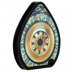 Pieza Decorativa de Metacrilato Gota con Ojo de Buena Suerte 60x68mm