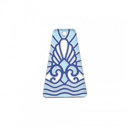 Plexi Acrylic Pendant Trapezoid 25x40mm