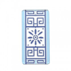 Colgante de Metacrilato Rectangular 27x55mm