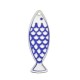 Plexi Acrylic Pendant Fish 18x50mm