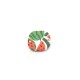 Plexi Acrylic Connector Oval with Watermelon 20x22mm