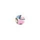 Intercalaire rond floral en Plexiacrylique 20mm