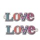 Colgante de Metacrilato "Love" 53x16mm