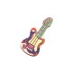 Pendentif guitarre en Plexiacrylique 18x40mm