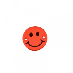 Plexi Acrylic Connector Round Face Smile 16mm