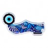 Transparent/Bleu/Multicolore