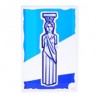 Transparent/Bleu/Bleu clair/Blanc