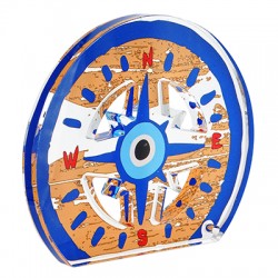 Pieza Decorativa de Metacrilato Brujula 120x104mm