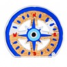 Transparente/Azul/Marron Claro/Multi