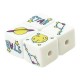 Acrylic Bead Cube with Space Planet & Stars 15.5mm Ø3mm