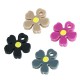 Plexi Acrylic Charm Flower 11mm
