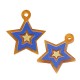 Ciondolo in Plexi Acrilico Stella 17mm