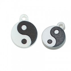 Colgante de Metacrilato Yin&Yang 18x11mm