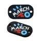 Conector de Metacrilato Plano "March" con Ojo 20x12mm
