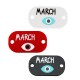 Conector de Metacrilato Plano "March" con Ojo 20x12mm