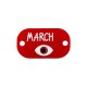 Conector de Metacrilato Plano "March" con Ojo 20x12mm