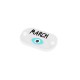 Conector de Metacrilato Plano "March" con Ojo 20x12mm