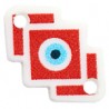 White/ Red/ Light Blue