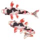 Plexi Acrylic Pendant Fish 31x62mm (2pcs/Set)