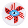 White/ Light Blue/ Red/ Black