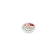 Perla Acrilica Rotonda con Occhio Malvagio. Luna e Babbo Natale 15X4 mm Ø2 mm