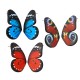 Boucles D'Oreilles en Acrylique Plexi Papillon 25 x 43 mm (2 Pièces/Set)