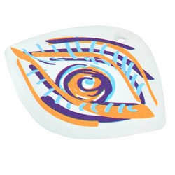 Colgante de Metacrilato con Ojo 42x31mm