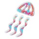Pendente in Plexi Acrilico Medusa 37x24mm + 9x42mm (4pz/set)