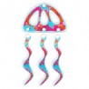 Trasparente/ Azzurro/ Fucsia/ Multicolore
