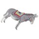 Colgante de Metacrilato Burro 48x37mm