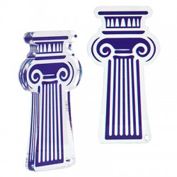 Pieza Decorativa de Metacrilato Columna Griega 91x96mn