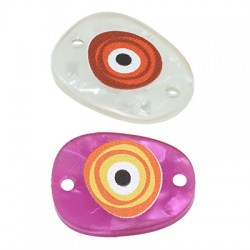 Conector de Metacrilato con Ojo 20x15mm