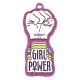 Ciondolo in Plexiglass Acrilico con Simbolo Girl Power 22X45 mm