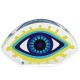 Décoration en Plexiglas Acrylique « Evil Eye » 72 x 44 mm