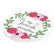 Pendentif rond en Acrylique Plexi « my Favourite Grandma » 40 mm