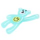 Plexi Acrylic Pendant Bear with Smile 25x37mm